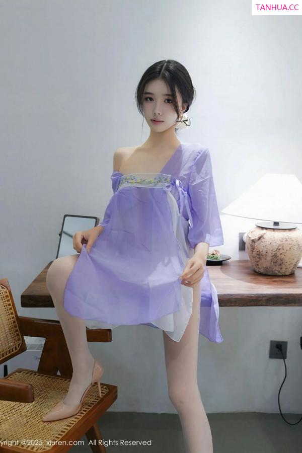 袁圆  [XiuRen]高清写真图 2025.06.06 No.10376 袁圆 姿色汉服第54张图片